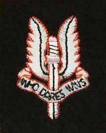SAS Cloth Badge